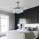 Presnell Dimmable Crystal Ceiling Fan with LED Lights and Remote Control