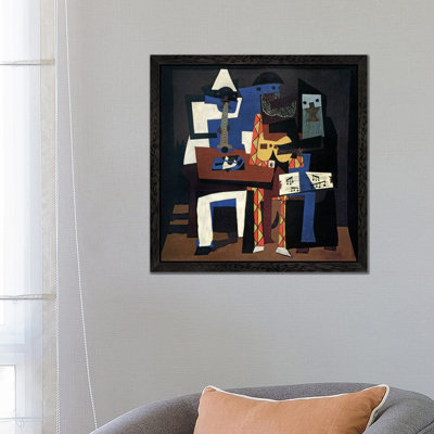 Three Musicians by Pablo Picasso - Painting on Canvas