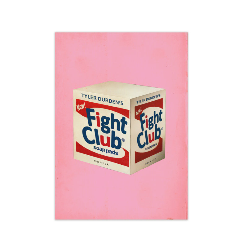 Fight Club by David Redon - Print, Print Only, 84.1 cm H x 59.4 cm W x 1 cm D