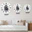 Conifer Cone Monochrome - Traditional Wall Clock-60329494