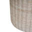 Outdoor/Indoor Lightweight Concrete Side Table/Travertine Finish