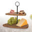 Wood Tiered Stand