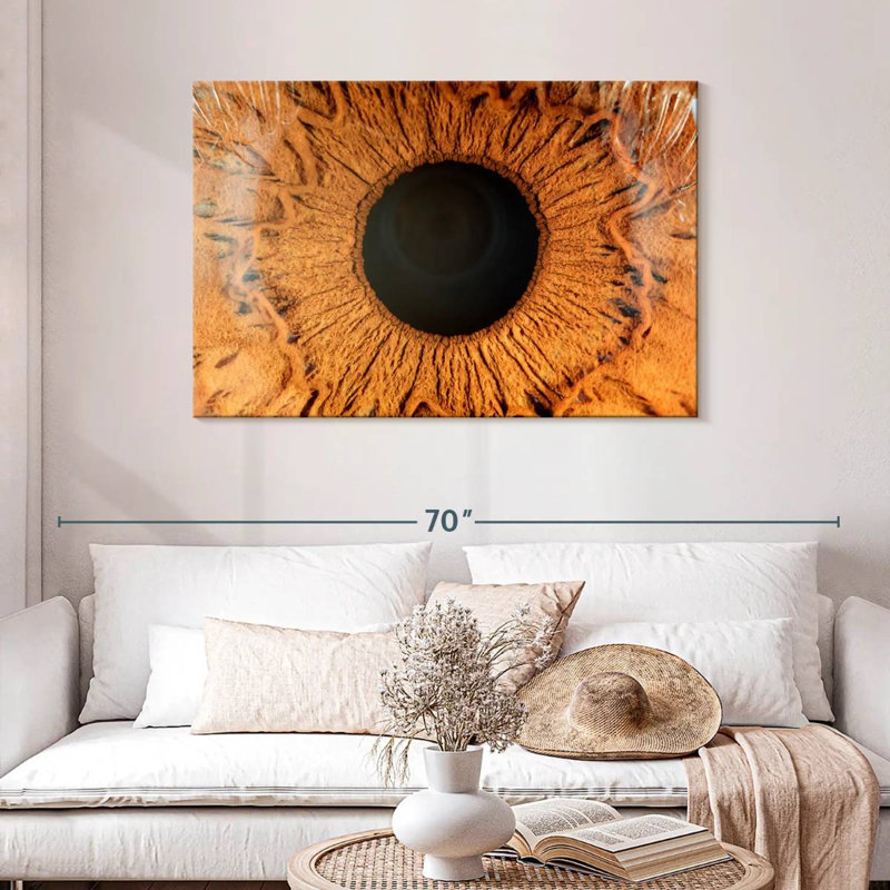 Alcaraz Brown Iris, 30" H x 45" W