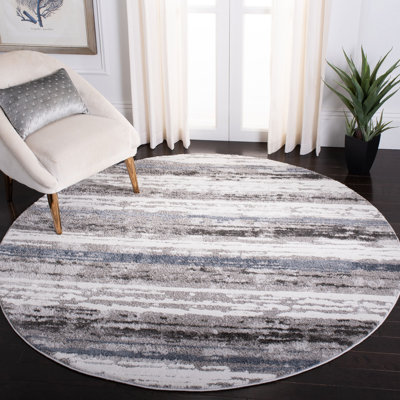 Tapis gris / bleu Southport