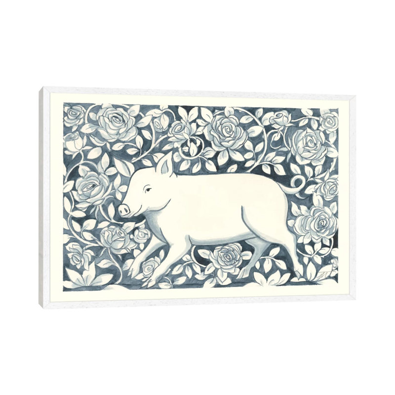 Farm Life IV by Miranda Thomas - Gallery-Wrapped Canvas Giclée on Canvas, White Framed, 101.6 cm H x 66.04 cm W