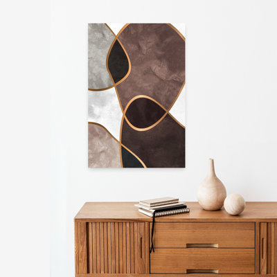 Velvet Shapes 3, art contemporain abstrait
