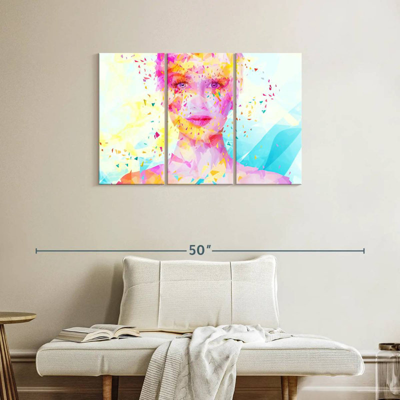 Leisha Turquoise, 24" H x 38" W