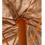Parasol de patio 8 'Thatch Tiki Tropical Palapa Raffia Tiki Hut