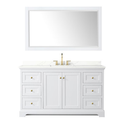 Ensemble de meuble-lavabo simple 60 po Avery