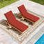 Coussin de chaise longue d'extérieur 4 po Coussins de chaise longue l 21 po x L 72 po-771653648-771653655-585286702