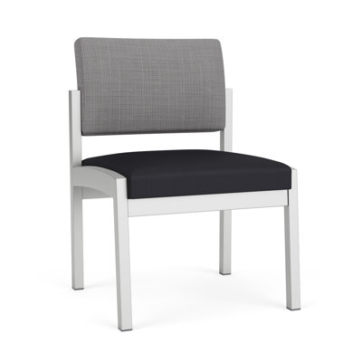 Chaise sans accoudoirs en acier Lenox