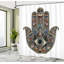  Rideau de douche avec crochets inclus-1576623832-1582437686