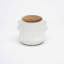 Jar Candle Wax Fill With Wooden Lid - Mimosa 8Oz
