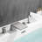 1 Handle Bathroom Waterfall Faucet with Diverter-110801579