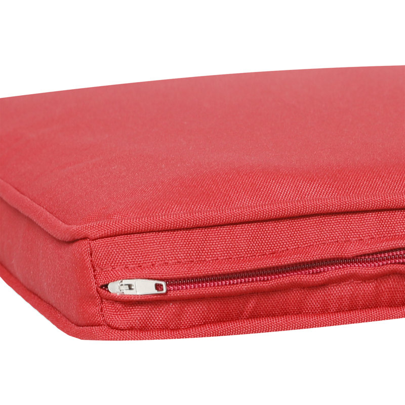 Ensemble bistro long pour 2 personnes 36 po avec coussins Coddington, Rouge