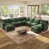 Chenille verte