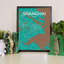 Shanghai City Map - No Frame Print-297917798
