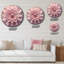 Horloge murale délicate Lotus rose Mandala II-93381599