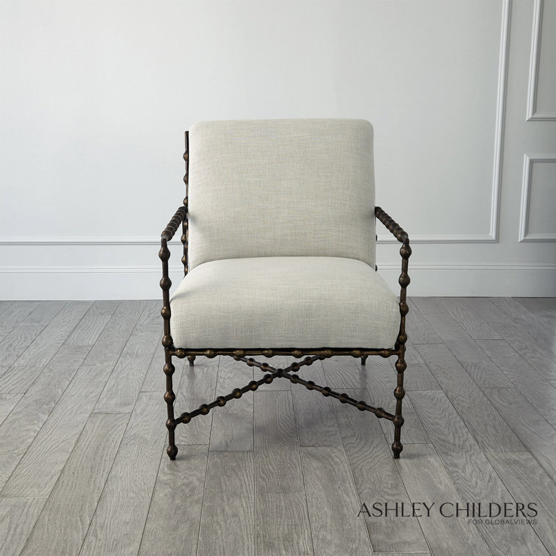 Elder Lounge Chair-Bronze-Cambric Stone