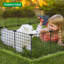 27.6'' H Panel Metal Exercise Pen