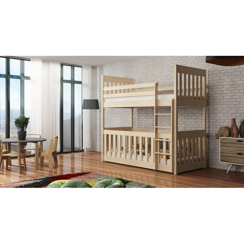 Magee Single (3') Standard Bunk Bed, Pine