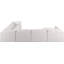 Canapé modulaire réversible de large de 152 po avec repose-pieds Ivyana-87141516