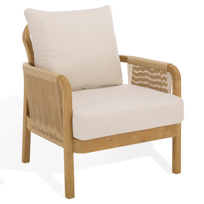 Tweedy Teak & Hyacinth Chair