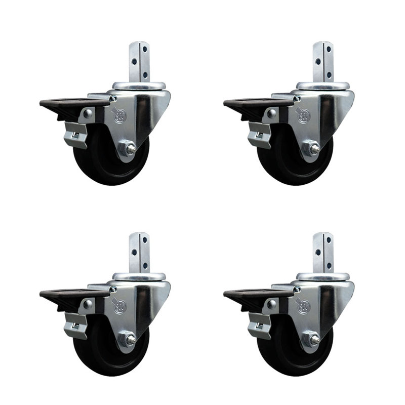 Soft Rubber Casters
