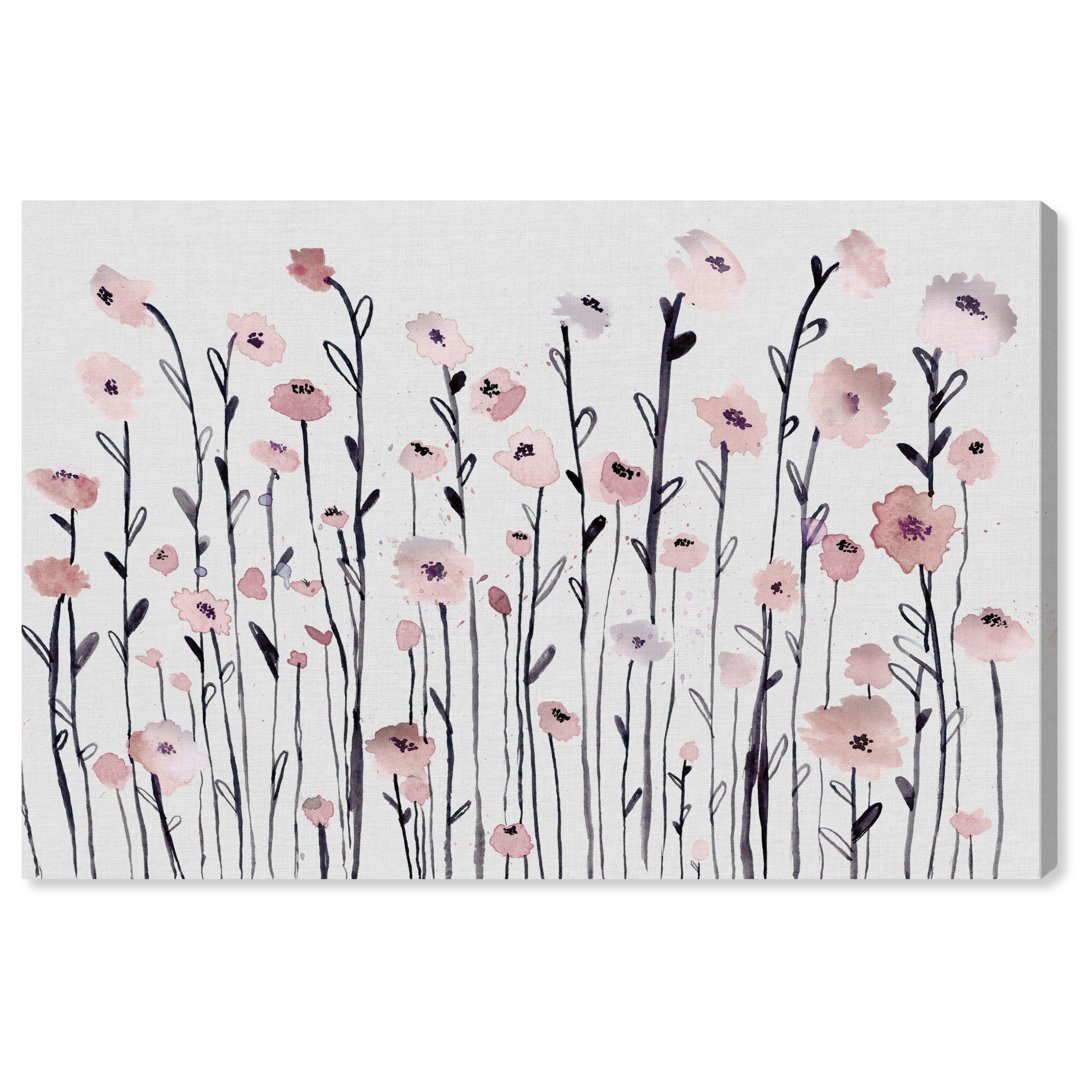 Royal Gardens " Floral And Botanical Paint Garden Of Dusty Rose Gardens " Wrought Studio™ 