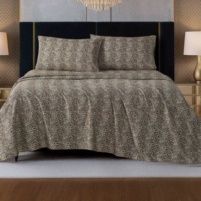 Baby Phat Printed Microfiber Sheet Set
