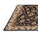 Tapis brun lavable à la machine