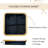 Evideco Decorative Basket-100003747-100003748