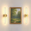 21 po Applique murale en acrylique 2 lumières-1063884411