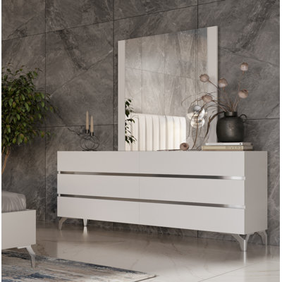 Amiah 61'' W 6 - Drawer Dresser