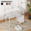 Steel Computer Desk with Built-In Electrical Outlet-1839369257-1839369258