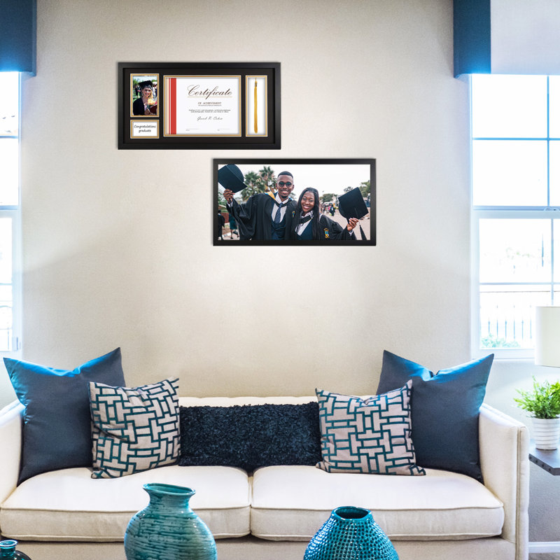 Matte Wood Document Picture Frames