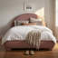 Lit plateforme en tissu bouclé Boucle-617684672-617684677