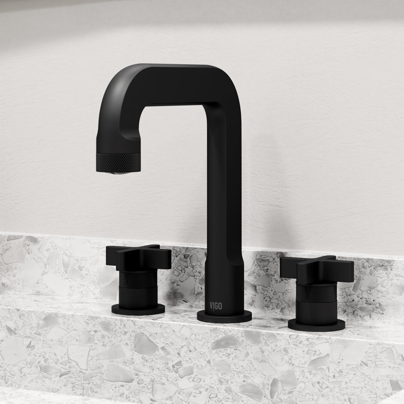 Robinet pour salle de bain Wythe, Noir mat