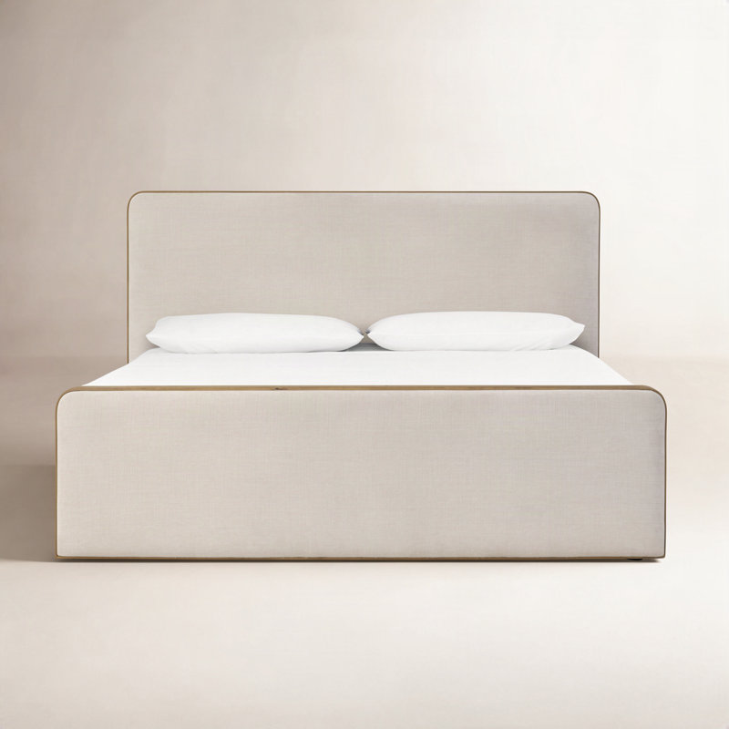 Haddie Pierce Bed-Holland sable, Grand lit