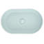 Lavabo vasque de salle de bain moderne ovale 24 "x 14", lavabo pour salle de bain