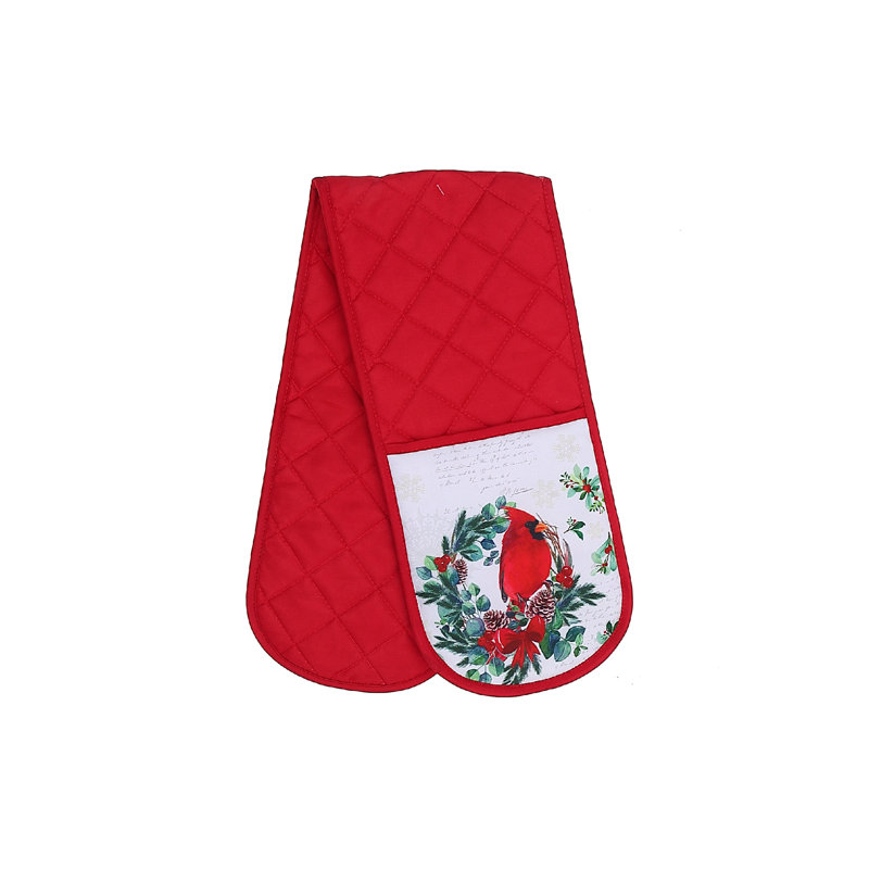 Ensemble de 2 gants de cuisine Cardinal Wreath Ih Casadecor