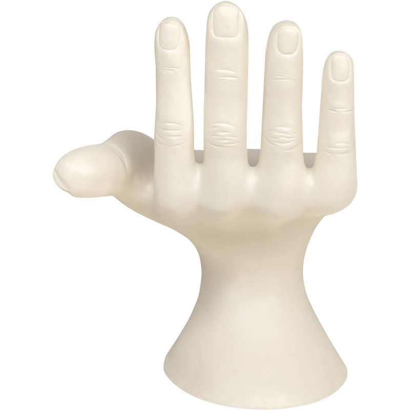 Armless Chair, Off White