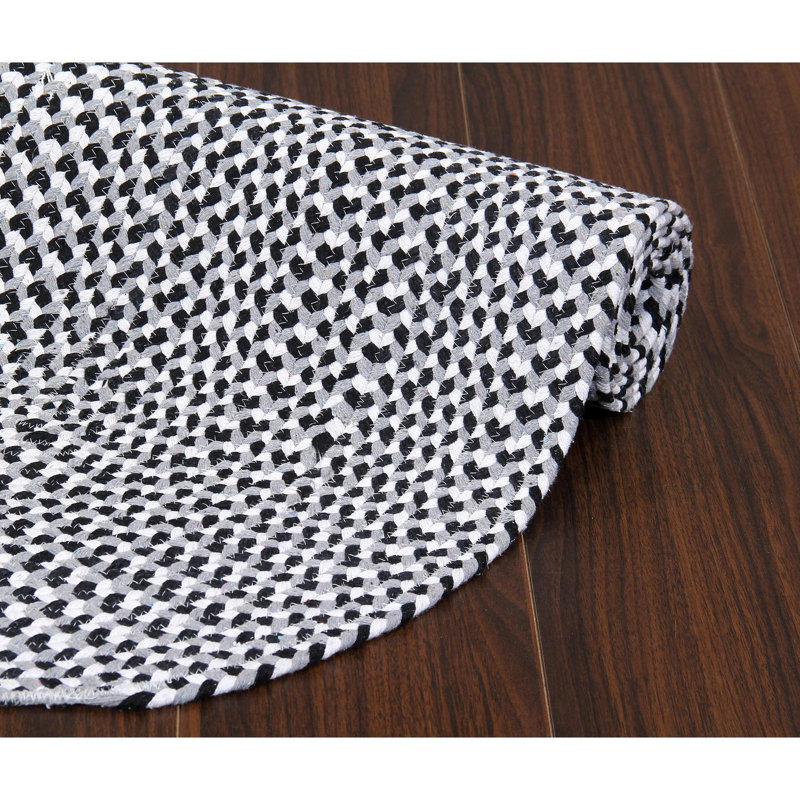 Tapis tressé à la main Tarryn, Ovale 5 pi x 7 pi