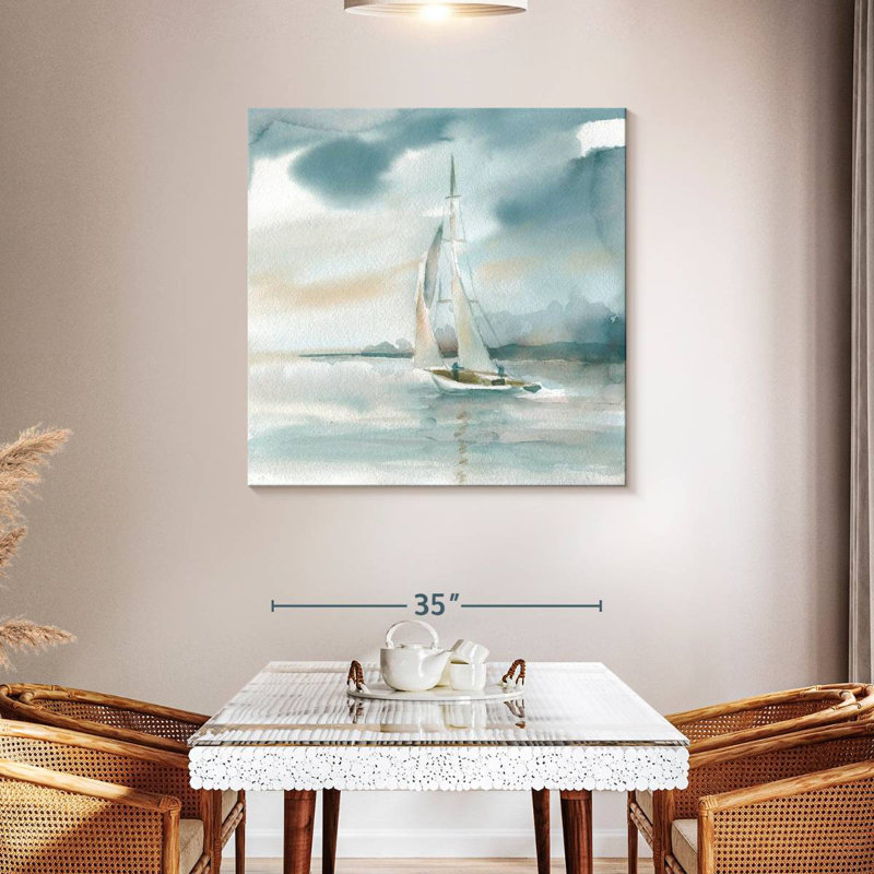 Mehar Subtle Mist I, 39" H x 39" W