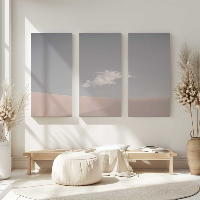 Sables de consolation | Impression sur toile 3 panneaux, H 48 po x l 72 po