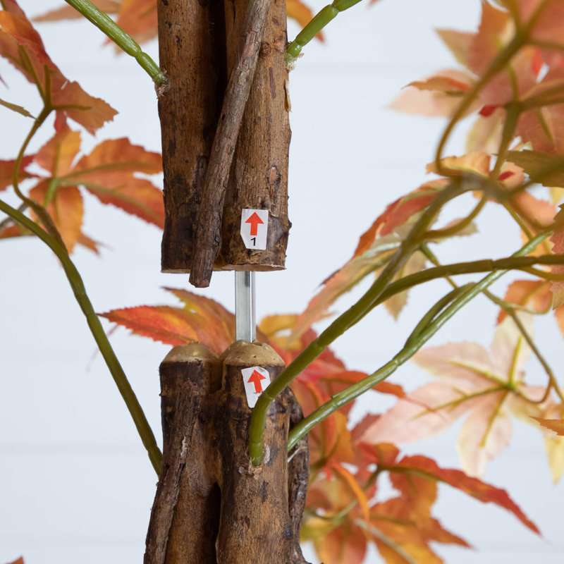 Arbre d'automne artificiel Autumn Deluxe, H 108 po x l 38 po x P 38 po