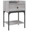 Shabari 40.5cm W Iron Bedside Table-1924250998-1889720839