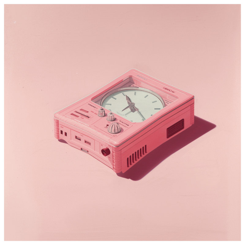 Retro Electronic Clock Duvet Covers, Twin