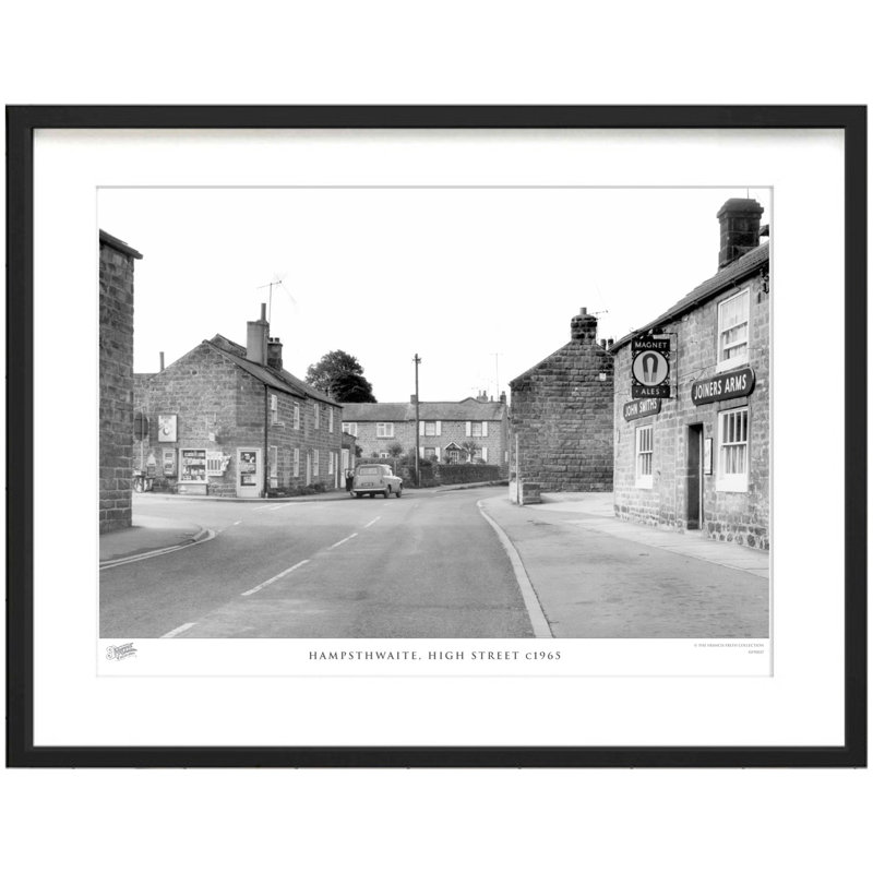 Hampsthwaite, High Street C1965 - Single Picture Frame Print, 28cm H x 36cm W x 2.3cm D