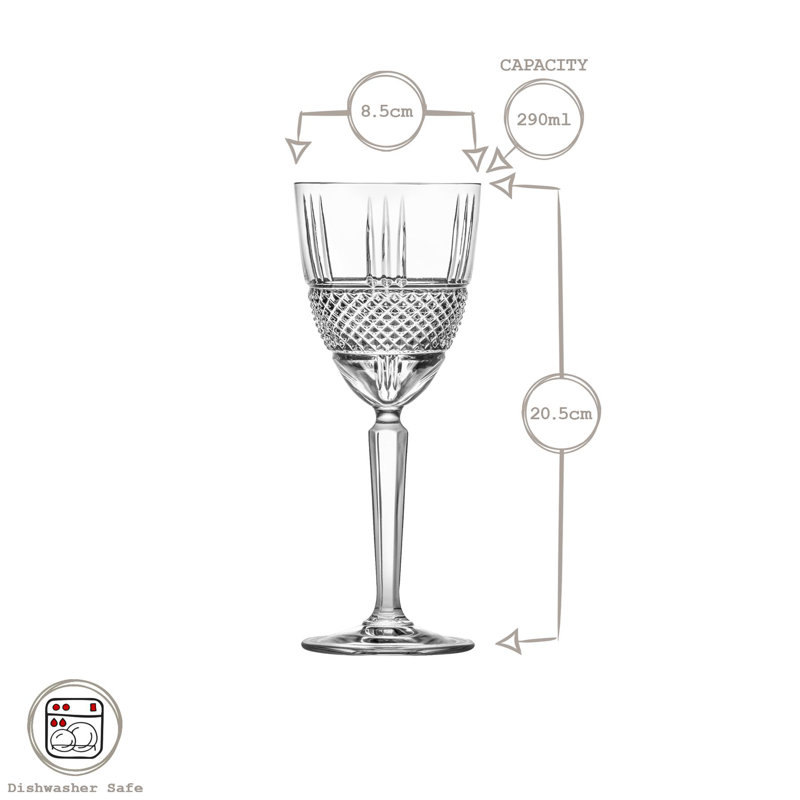 290ml Wine Glass, 6